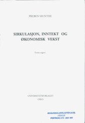 book Sirkulasjon, inntekt og økonomisk vekst