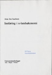 book Innføring i u-landsøkonomi