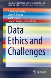 book Data Ethics And Challenges