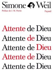 book Attente de Dieu