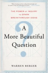 book A More Beautiful Question: The Power of Inquiry to Spark Breakthrough Ideas