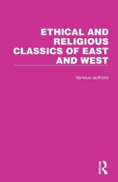 book Ethical and Religious Classics of East and West