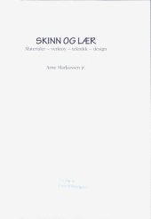 book Skinn og lær : materialer, verktøy, teknikk, design