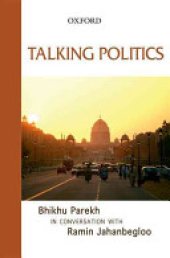 book Talking Politics: Bhikhu Parekh in Conversation with Ramin Jahanbegloo