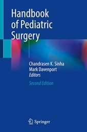 book Handbook of Pediatric Surgery