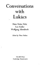 book Conversations with Lukacs