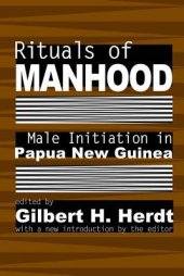 book Rituals of Manhood: Male Initiation in Papua New Guinea