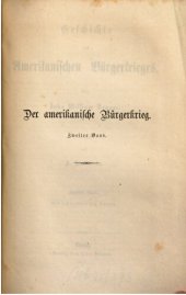 book Geschichte des Amerikanischen Bürgerkrieges