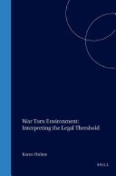 book War Torn Environment: Interpreting the Legal Threshold