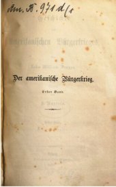 book Geschichte des Amerikanischen Bürgerkrieges