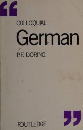 book Colloquial German