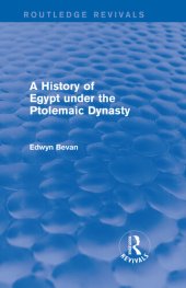 book A History of Egypt under the Ptolemaic Dynasty