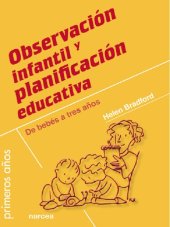 book Observación infantil y planificación educativa. De bebés a tres años