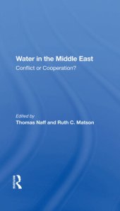 book Water in the Middle East: Conflict or Cooperation?