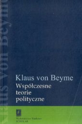 book Współczesne teorie polityczne