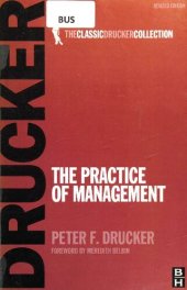 book The practice of management /