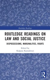 book Routledge Readings on Law and Social Justice: Dispossessions, Marginalities, Rights