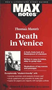 book Thomas Mann's Death in Venice