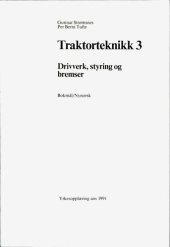 book Traktorteknikk 3 : Drivverk, styring og bremser