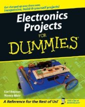 book Electronics Projects for Dummies