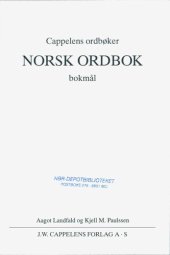 book Norsk ordbok : bokmål