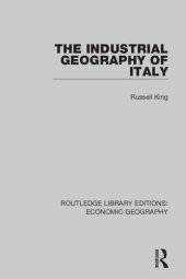 book The Industrial Geography of Italy