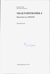 book Traktorteknikk 4 : Reparasjon og vedlikehold