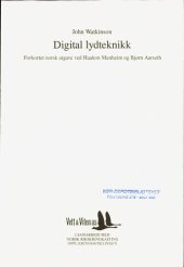 book Digital lydteknikk