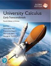 book University Calculus: Early Transcendentals in SI Units