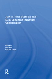 book Just in Time Systems and Euro-Japanese Industrial Collaboration