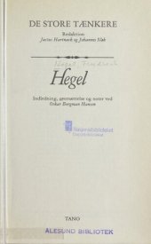 book Hegel