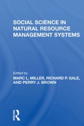 book Social Science in Natural Resource Management Systems