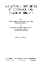 book Variational Principles in Dynamics and Quantum Theory