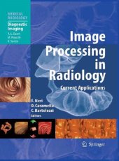 book Image Processing in Radiology: Current Applications (Medical Radiology)