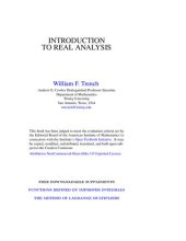 book Introduction to Real Analysis