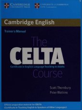 book The CELTA course: Trainer's Manual