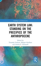 book Earth System Law: Standing on the Precipice of the Anthropocene