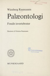 book Palæontologi : fossile invertebrater