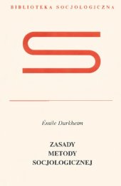 book Zasady metody socjologicznej