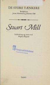 book Stuart Mill