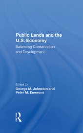 book Public Lands and the U.S. Economy: Balancing Conservation and Development