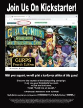 book GURPS 4th edition. Girl Genius Sourcebook and Roleplaying Game