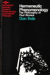 book Hermeneutic Phenomenology: The Philosopher of Paul Ricoeur