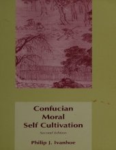 book Confucian Moral Self Cultivation