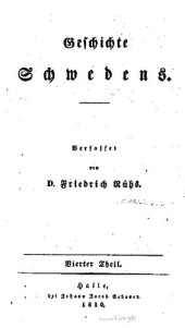 book Geschichte Schwedens