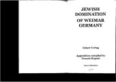 book Jewish domination of Weimar Germany