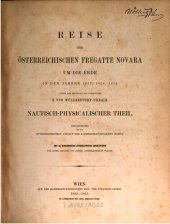 book Reise der österreichischen Fregatte Novara um die Erde, in den Jahren 1857, 1858, 1859 unter den Befehlen des Commodore B. von Wüllerstorf-Urbair / Nautisch-physikalischer Teil