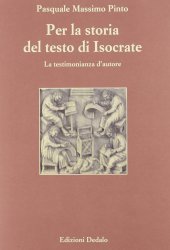 book Per la storia del testo di Isocrate. La testimonianza d'autore