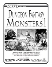 book GURPS 4th edition. Dungeon Fantasy Monsters 1