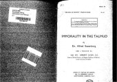 book Immorality in the Talmud